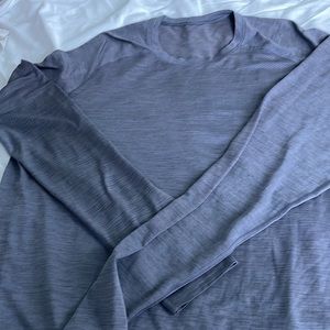 Lululemon men’s long sleeve XL grey